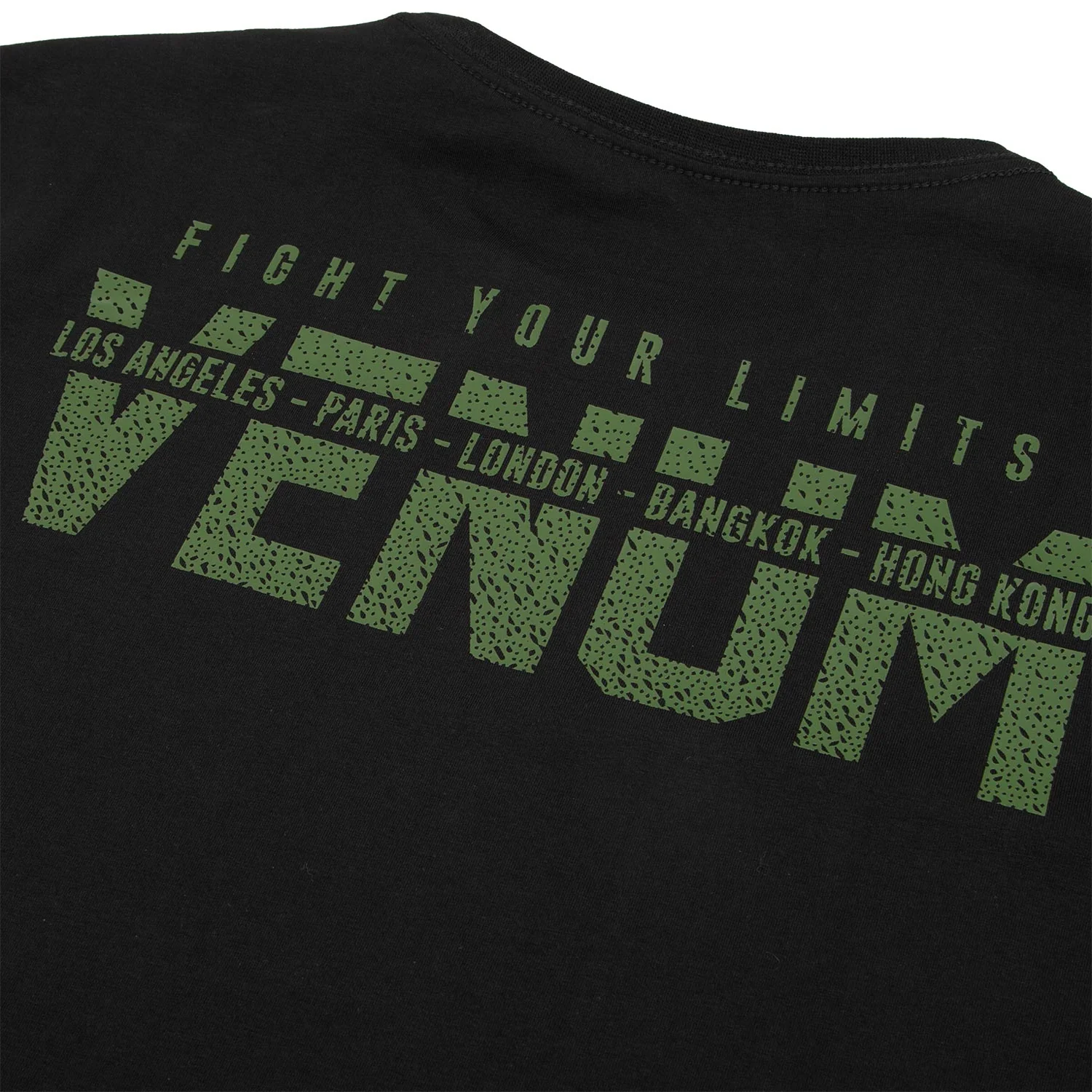 T-shirt Venum Signature - Manches longues - Noir/Kaki - Exclusivité - Image 6