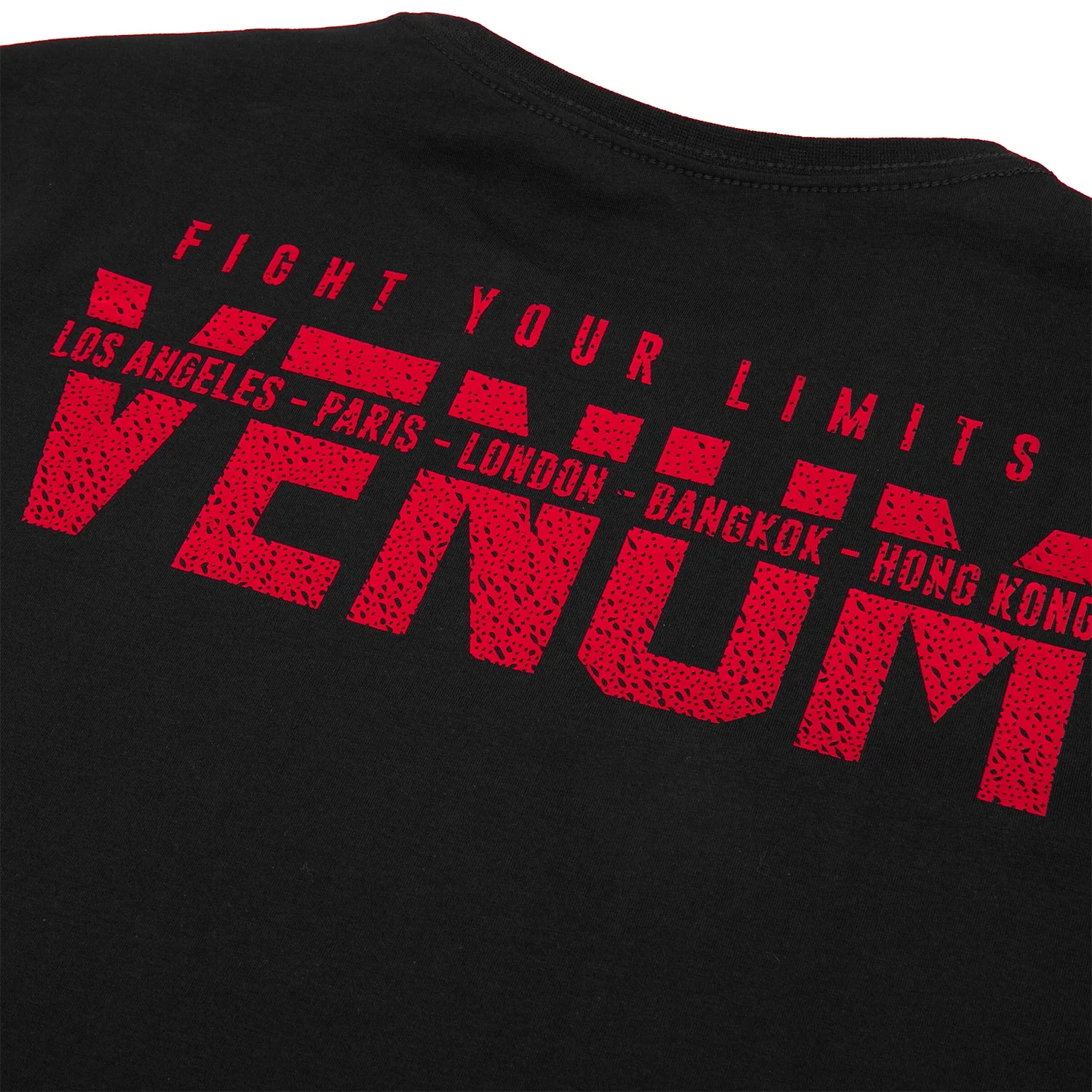 T-shirt Venum Signature - Manches longues - Noir/Rouge - Image 6