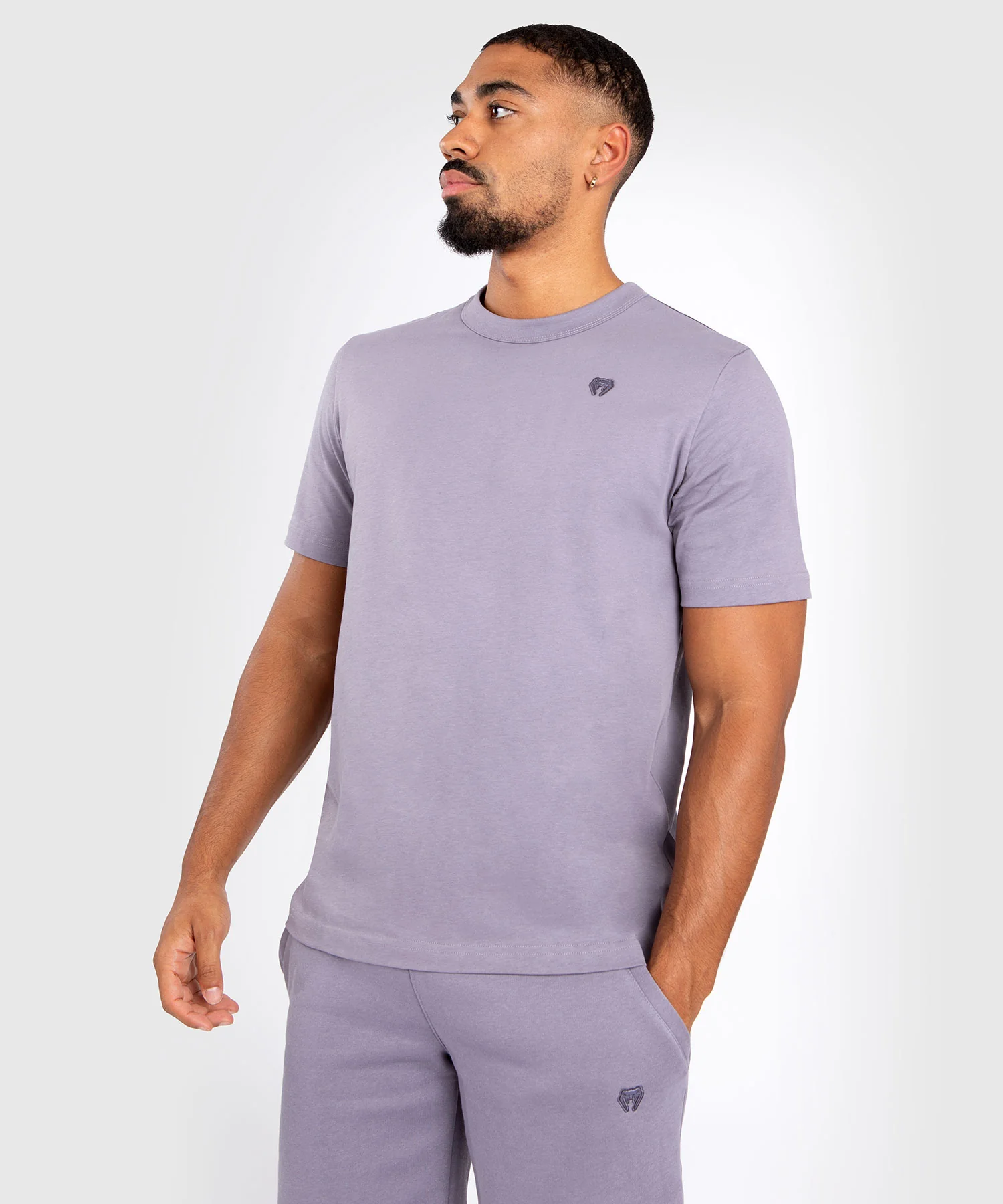 T-shirt Venum Silent Power - Gris Lavande - Image 3