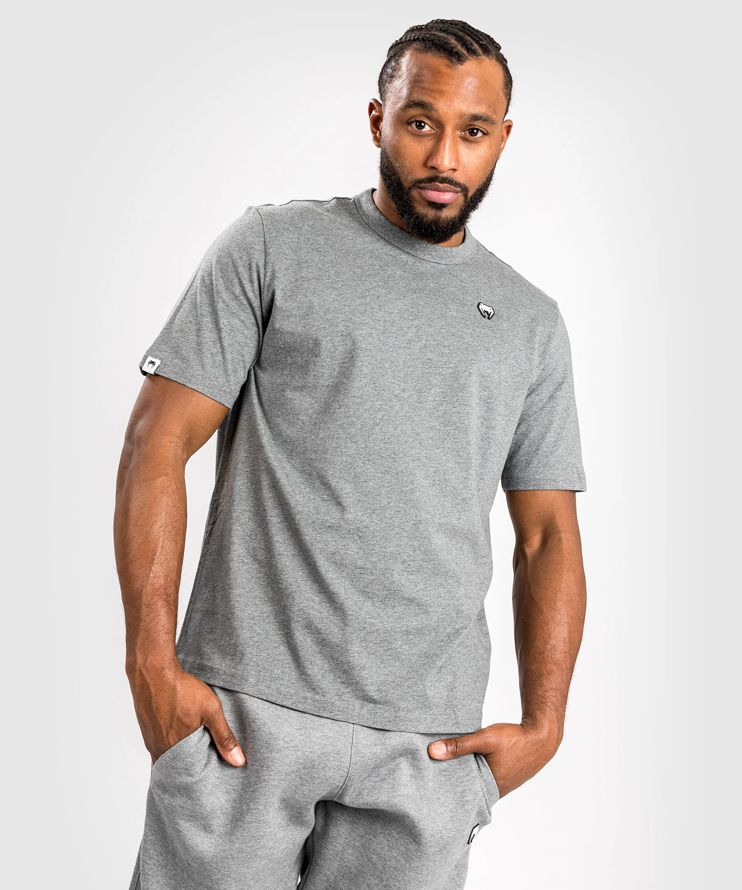 T-Shirt Venum Silent Power Lite - Gris clair chiné