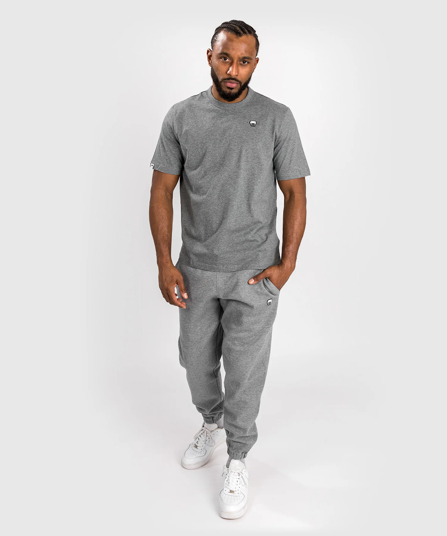 T-Shirt Venum Silent Power Lite - Gris clair chiné - Image 5