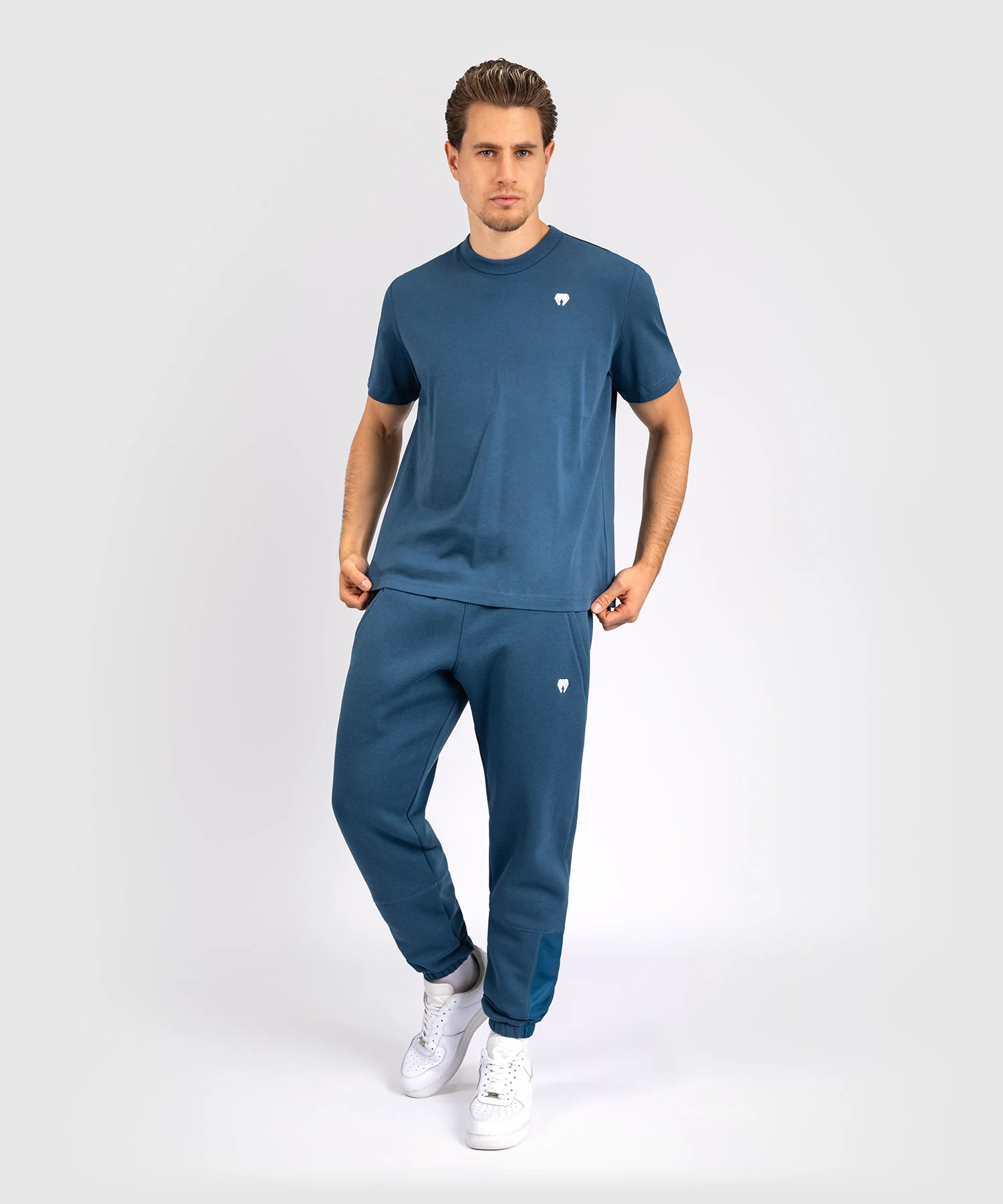 T-Shirt Venum Silent Power - Bleu Paon - Image 3