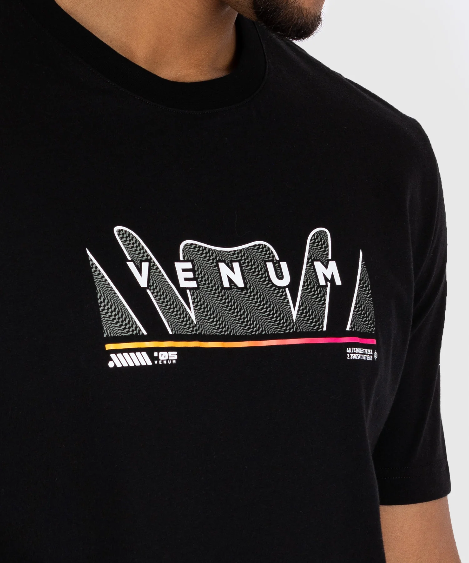 T-Shirt Venum Snake Print - Noir - Image 4