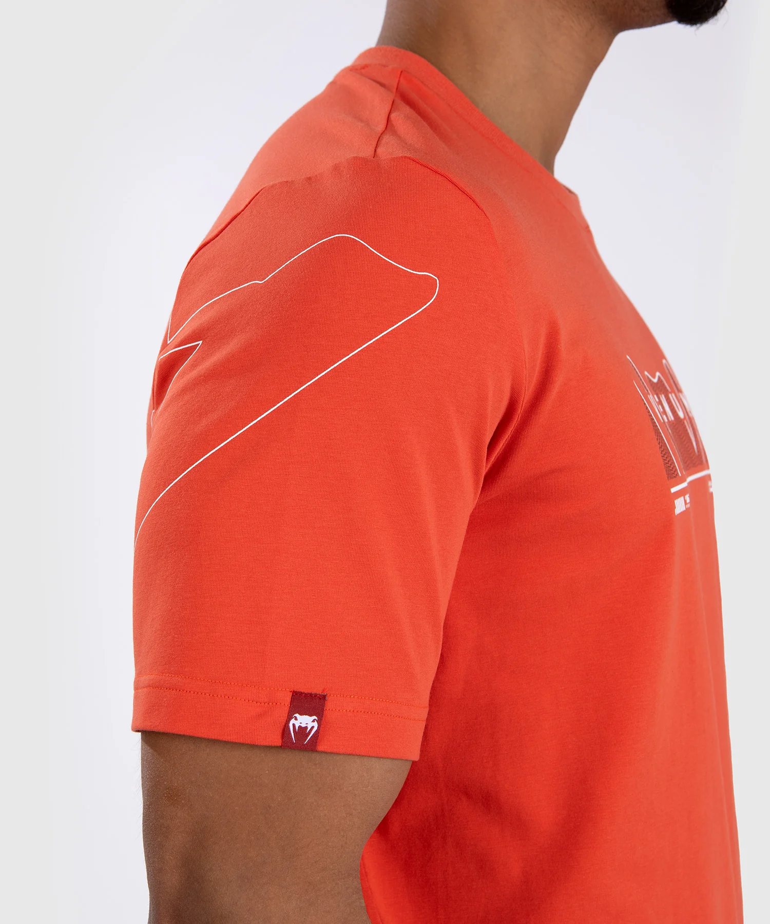 T-Shirt Venum Snake Print - Orange fluo - Image 4