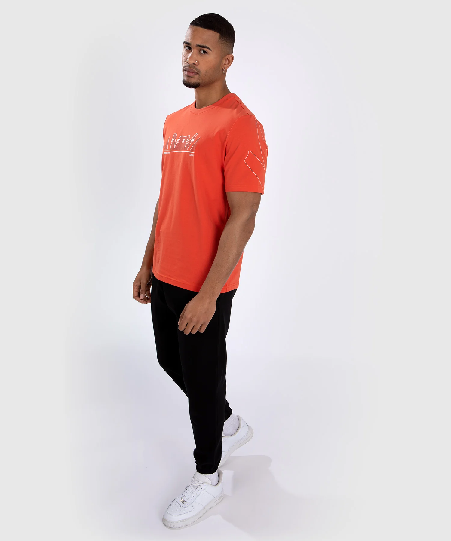 T-Shirt Venum Snake Print - Orange fluo - Image 6