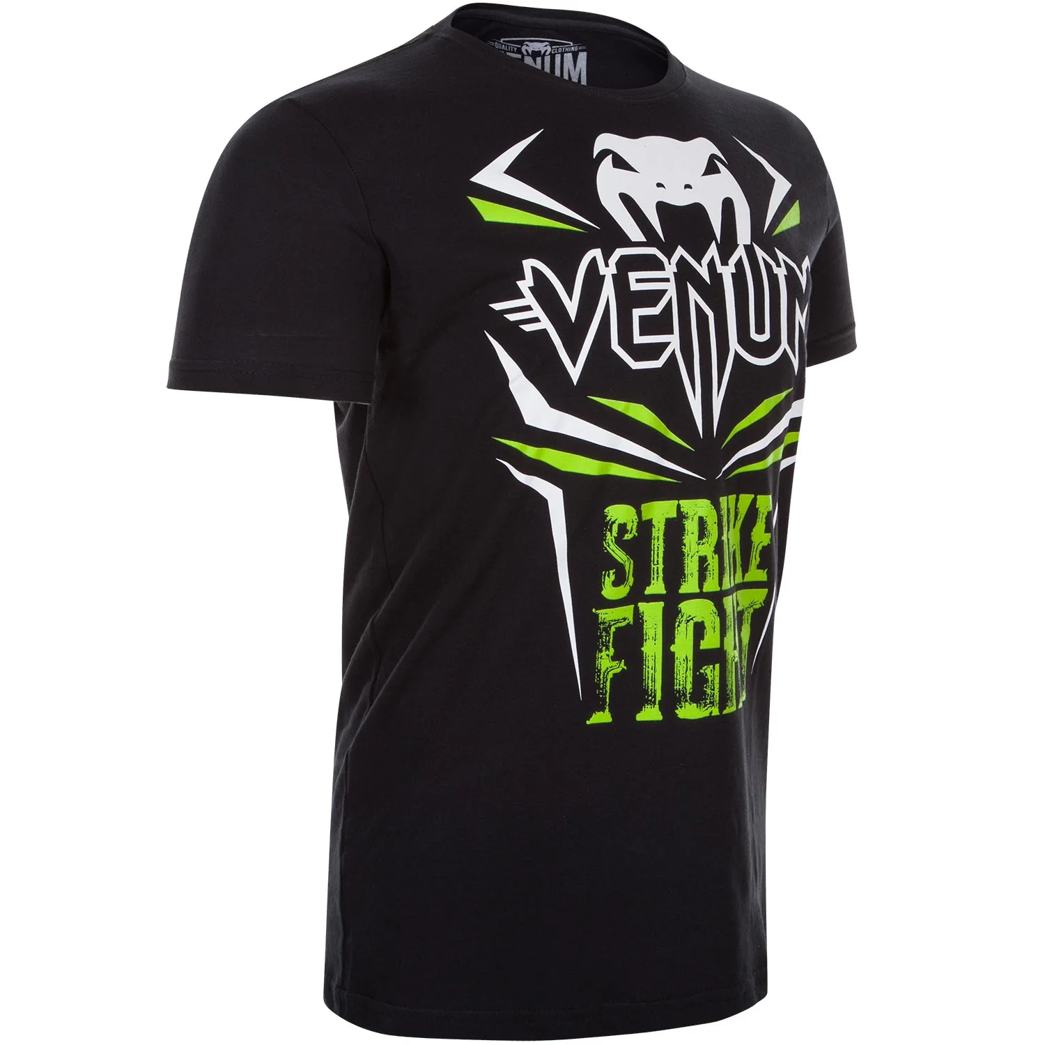 T-shirt Venum Strike Fight - Noir/Vert fluo - Image 3