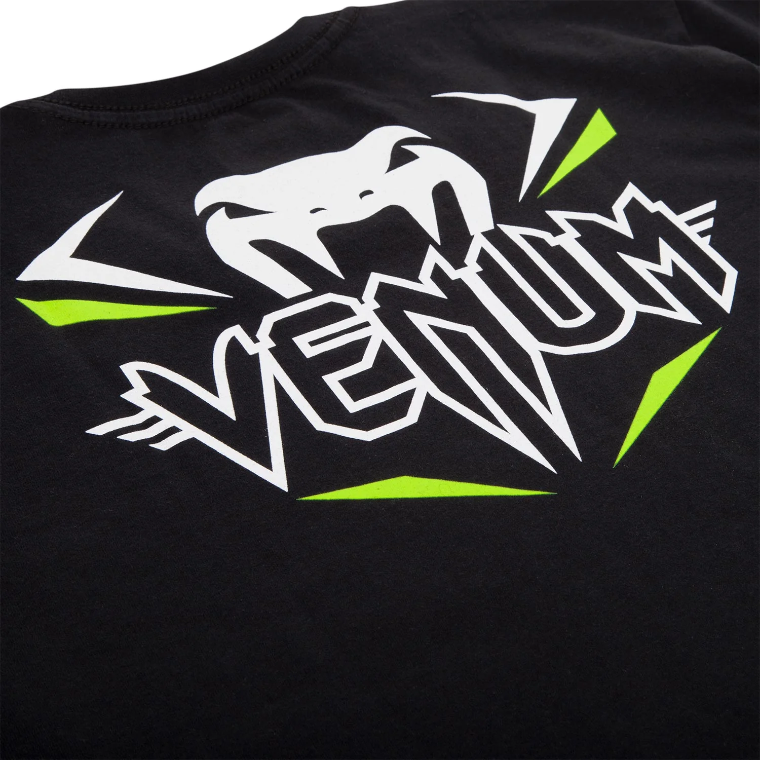 T-shirt Venum Strike Fight - Noir/Vert fluo - Image 8