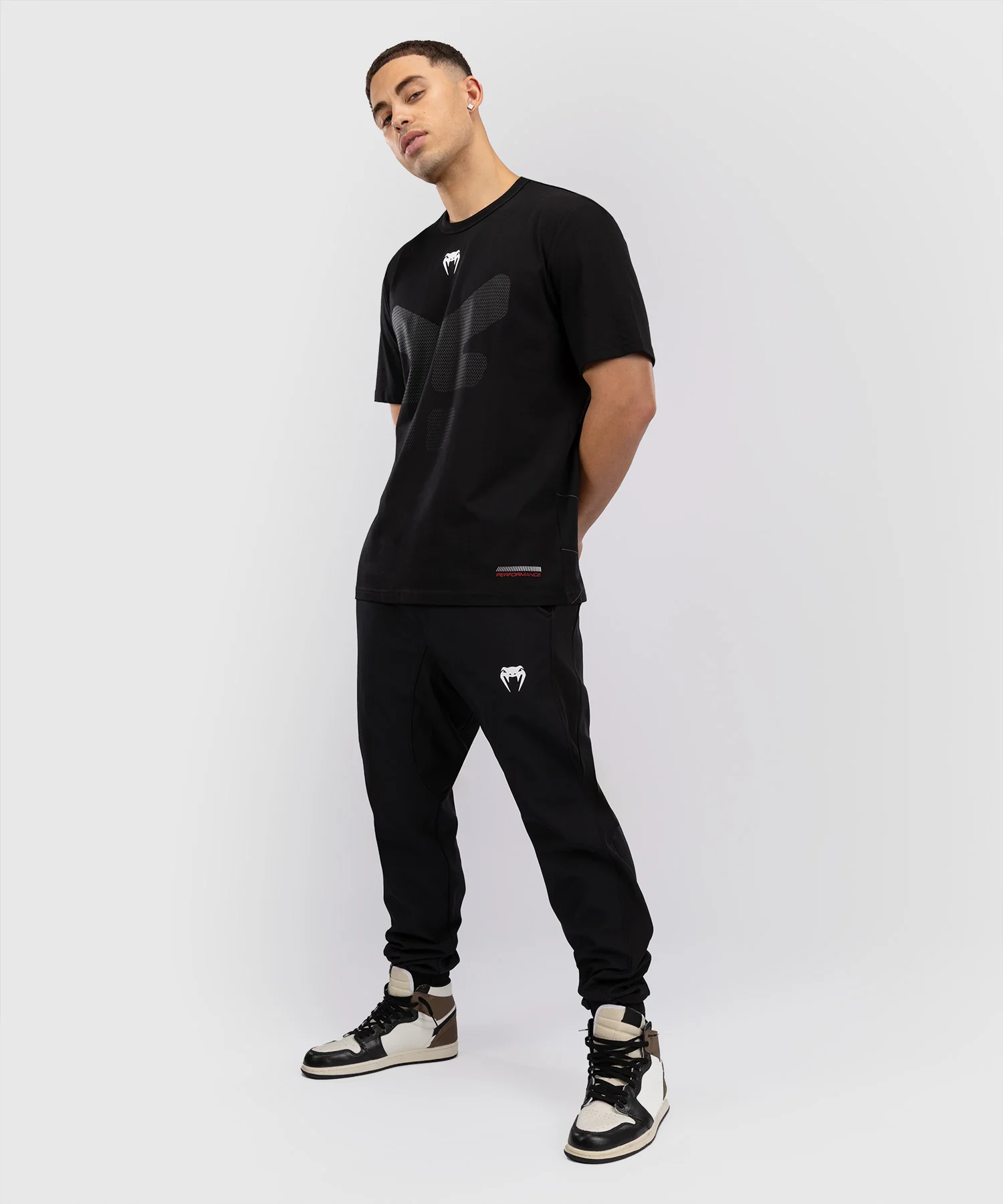 T-Shirt Venum Tactical XT- Noir/Rouge Feu - Image 2