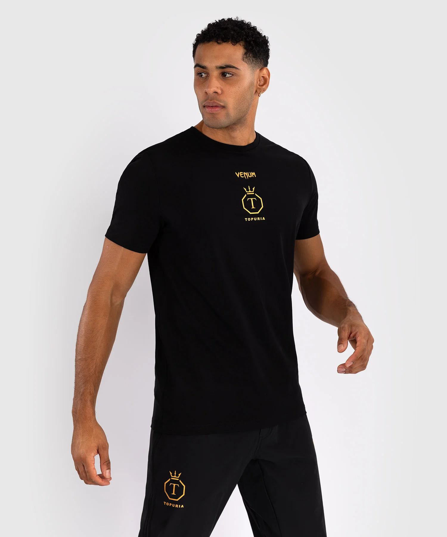 T-Shirt Venum x Topuria Unmatched Edition - Noir/Or - Image 3