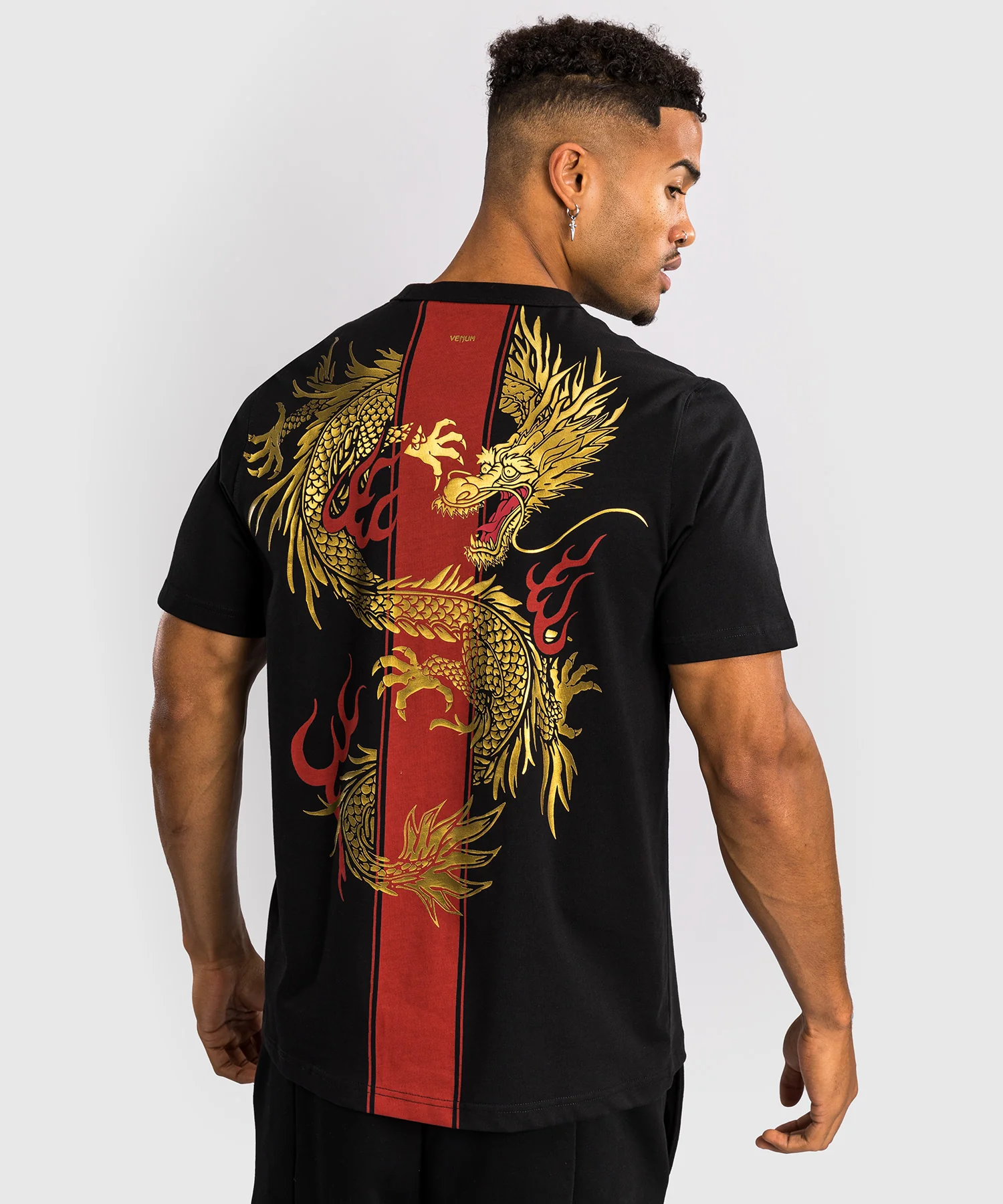 T-Shirt Venum x TEKKEN 8 - Marshall Law - Noir/Rouge/Or