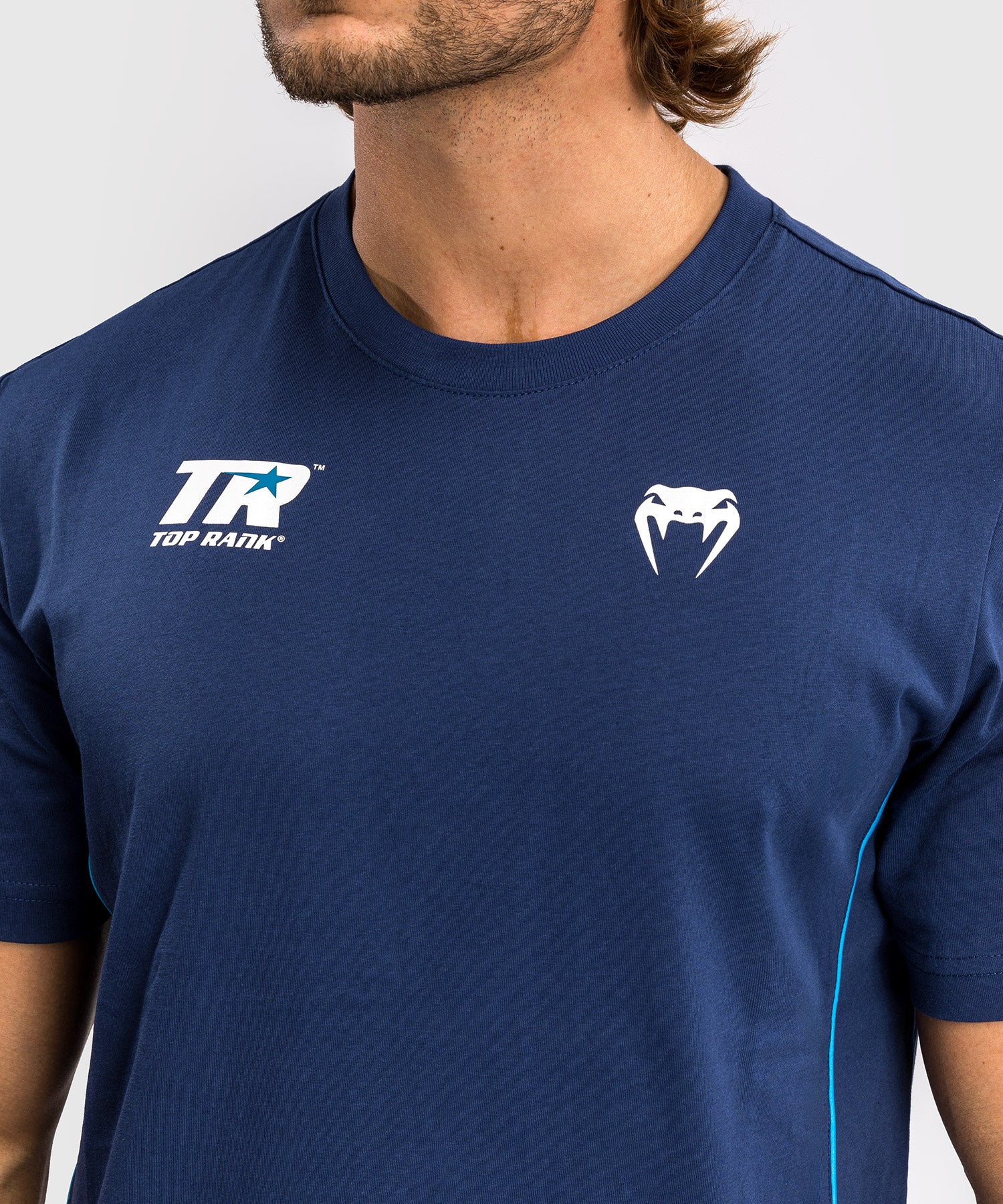 T-Shirt Venum x Top Rank Original - Bleu Marine - Image 4