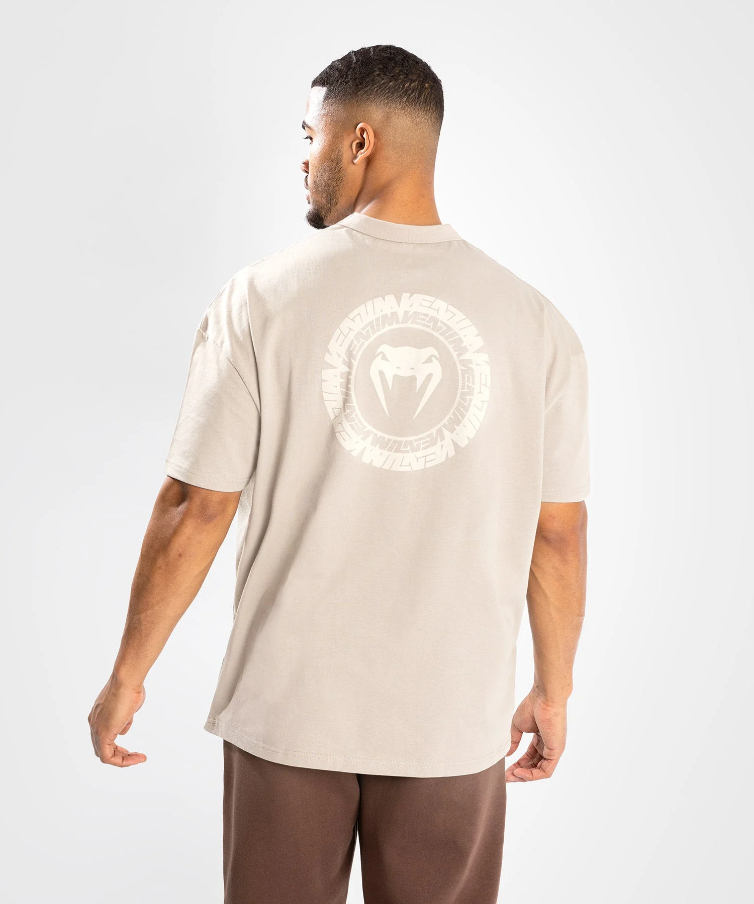 T-shirt Vortex XL Venum - Coupe oversize - Sable - Image 2