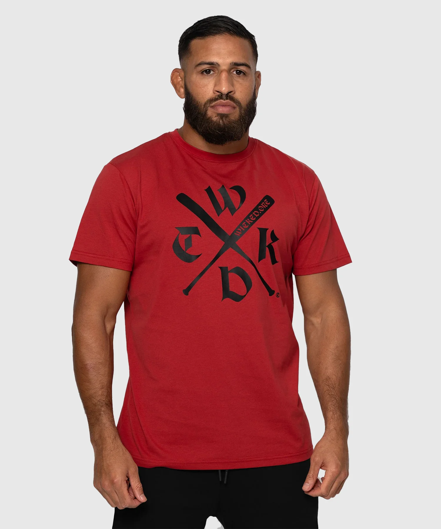 T-Shirt Wicked One Big Team - Rouge