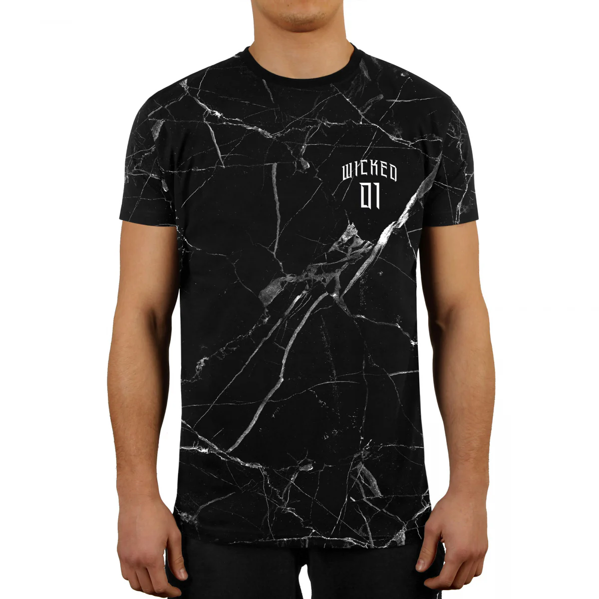 T-Shirt Wicked One Broken - Noir