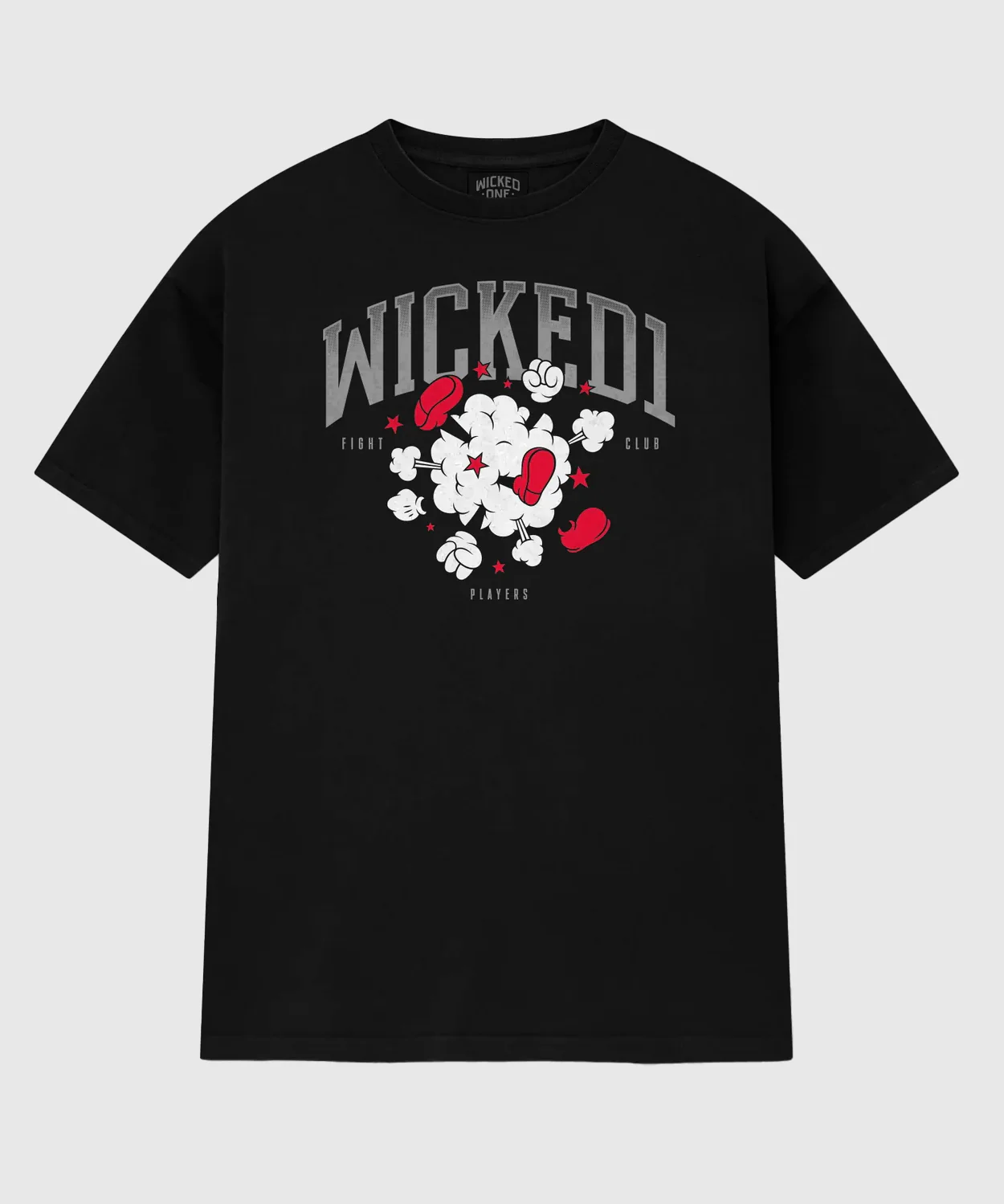 T-Shirt Wicked One Fight Club - Noir