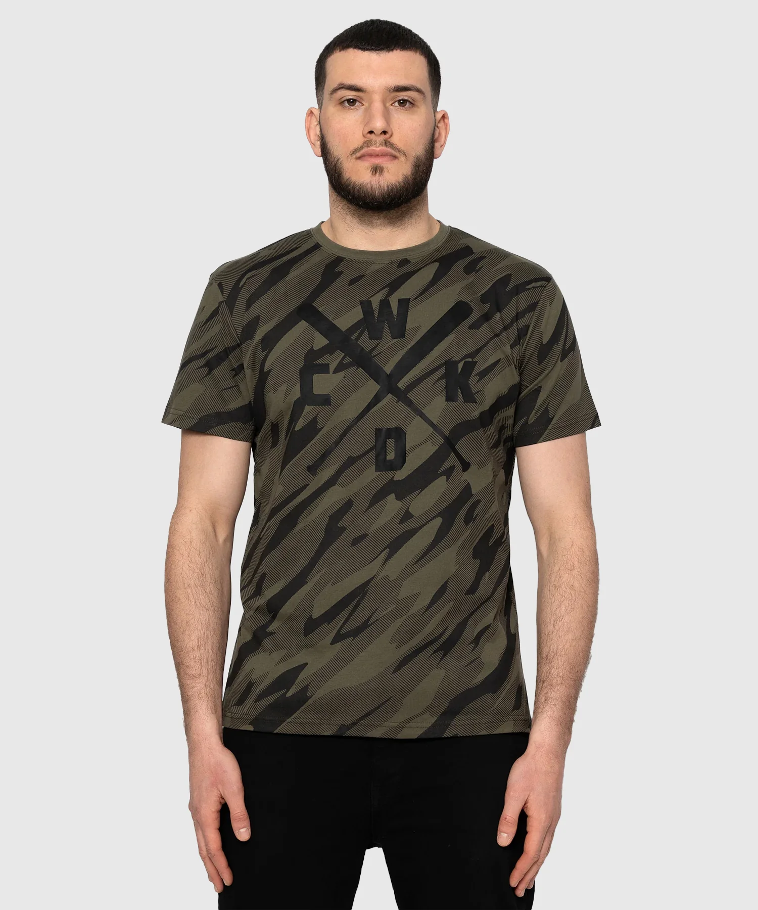 T-Shirt Wicked One Upset - Kaki