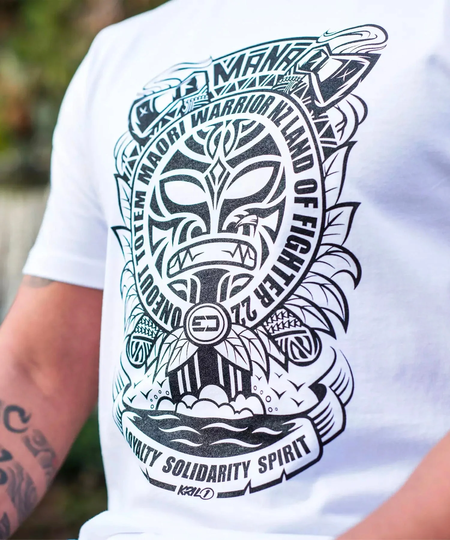 Tee-Shirt Oneout Mana - Blanc - Image 2