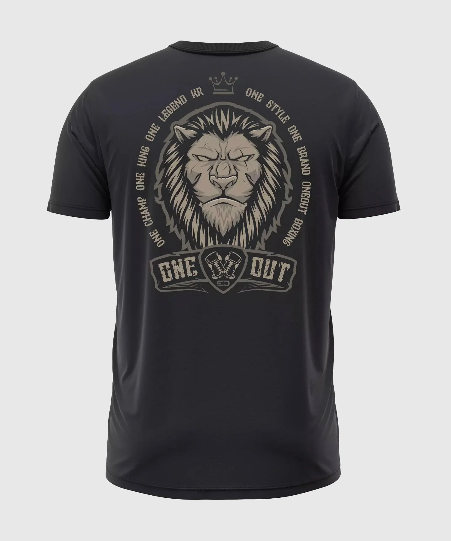 Tee-Shirt Oneout One King One Legend - Noir