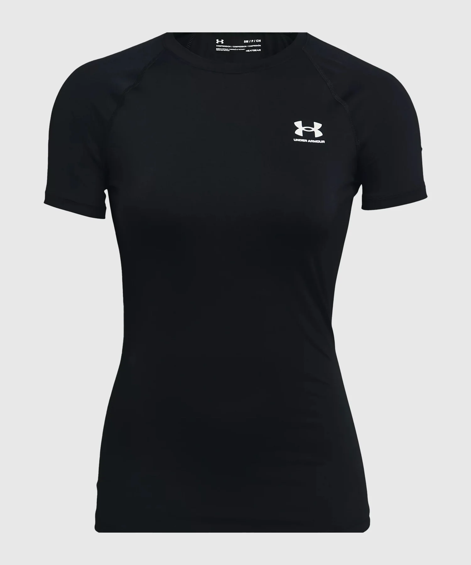 Tee-Shirt Under Armour Heatgear® Pour Femme - Noir/Blanc - Image 5