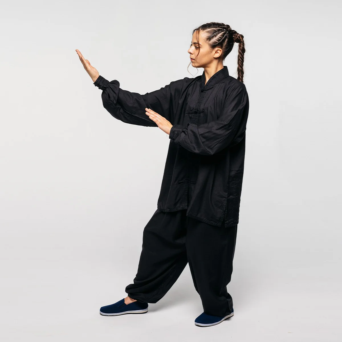 Tenue Tai Chi Training FUJIMAE - Noir