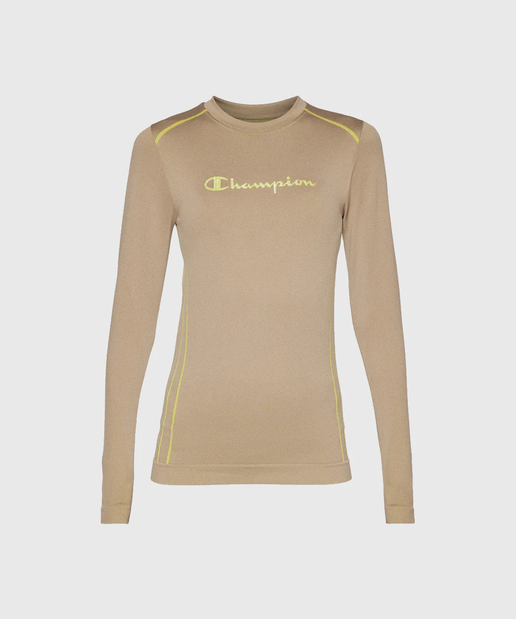 Top Champion Seamless À Col Rond Femme - Beige - Image 5
