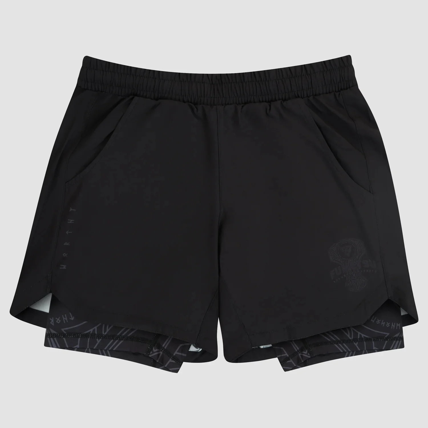 Short de MMA Training Fumetsu Mjolnir Dual Layer - Noir/Bronze - Image 3