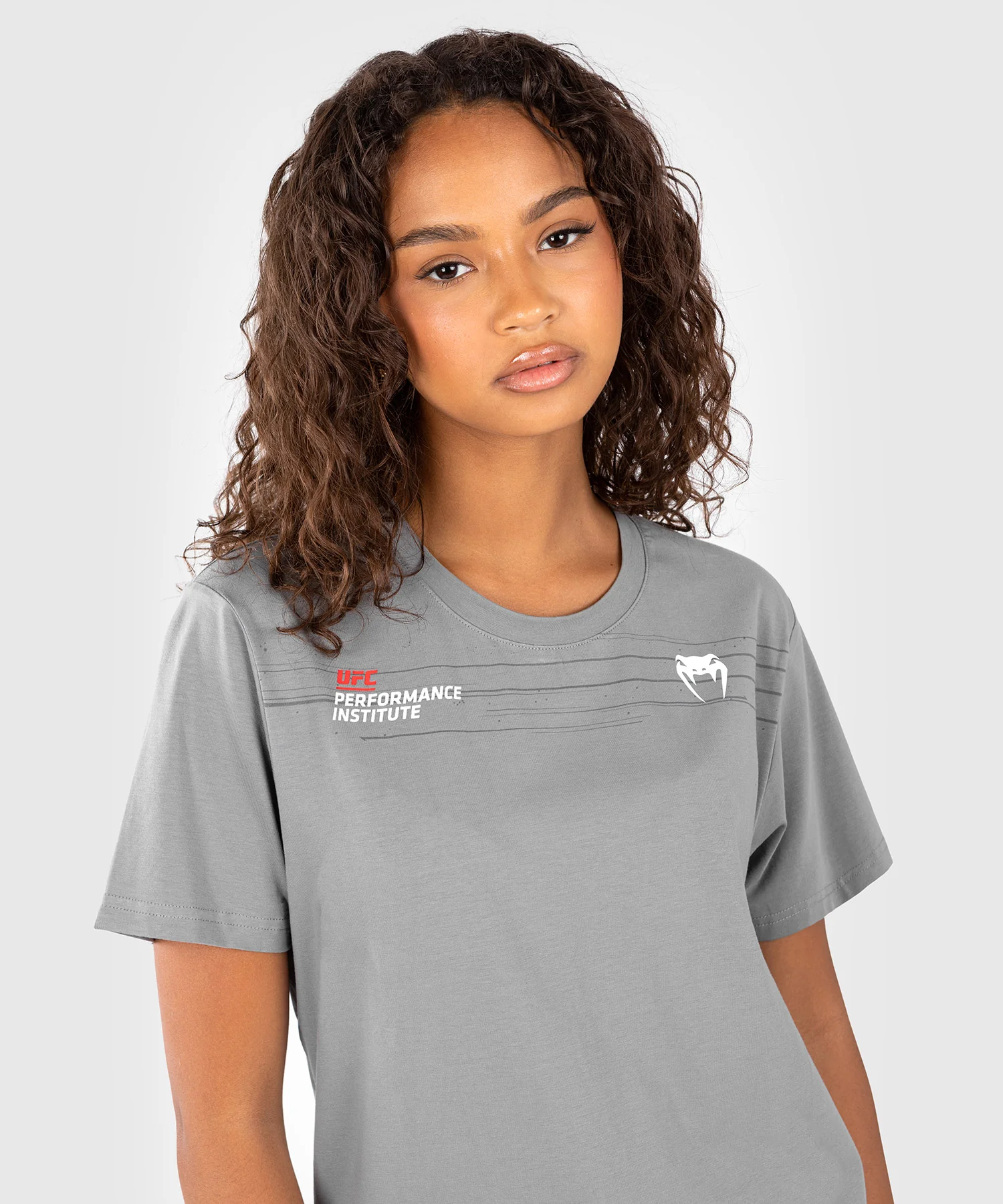 UFC Venum Performance Institute 2.0  T-Shirt Femme - Gris - Image 3