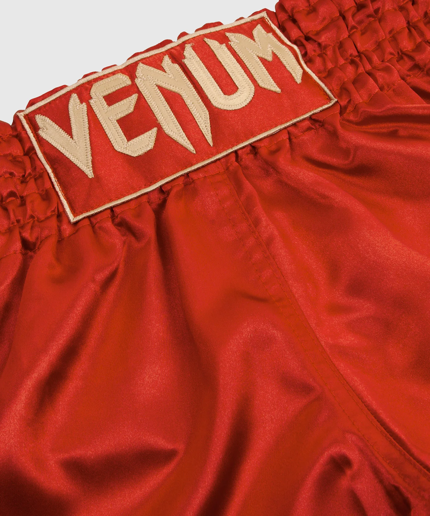 Short de Muay Thai Bordeaux/Or Venum Classic - Image 3
