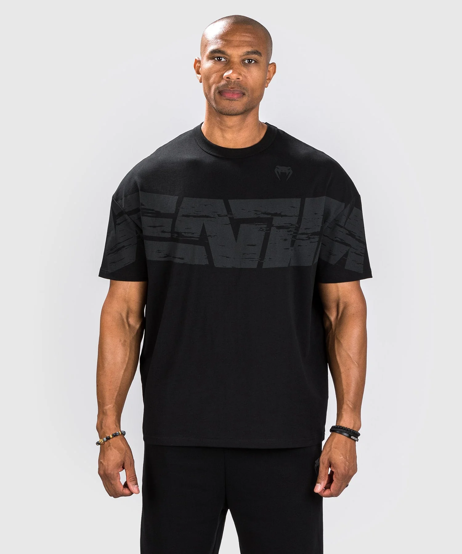 Venum Connect XL T-Shirt - Coupe Oversize - Noir - Image 5