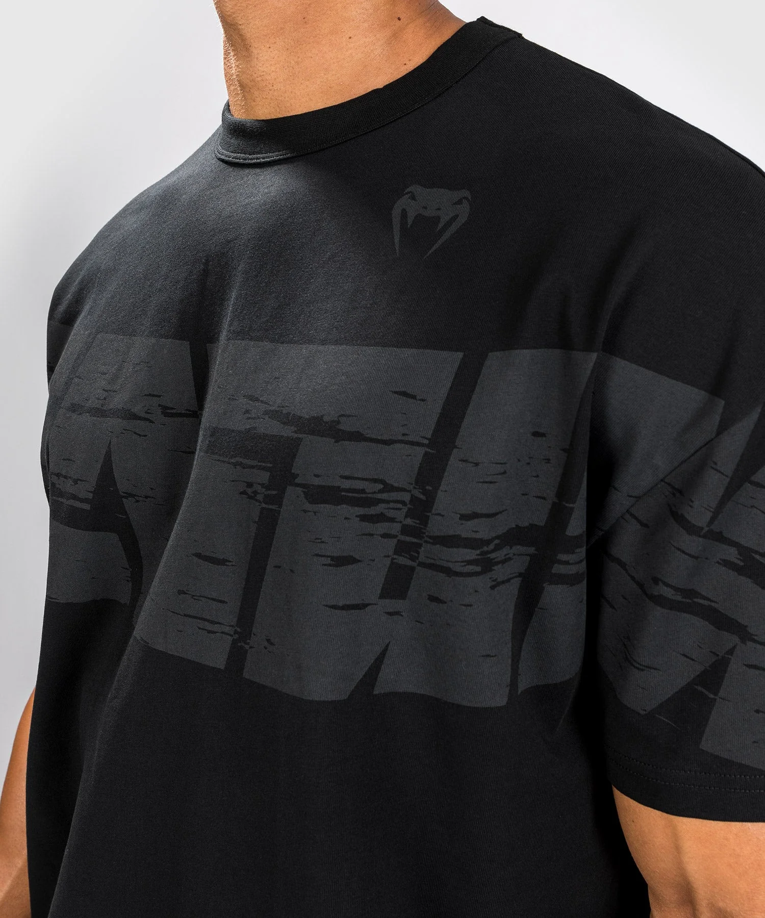 Venum Connect XL T-Shirt - Coupe Oversize - Noir - Image 6