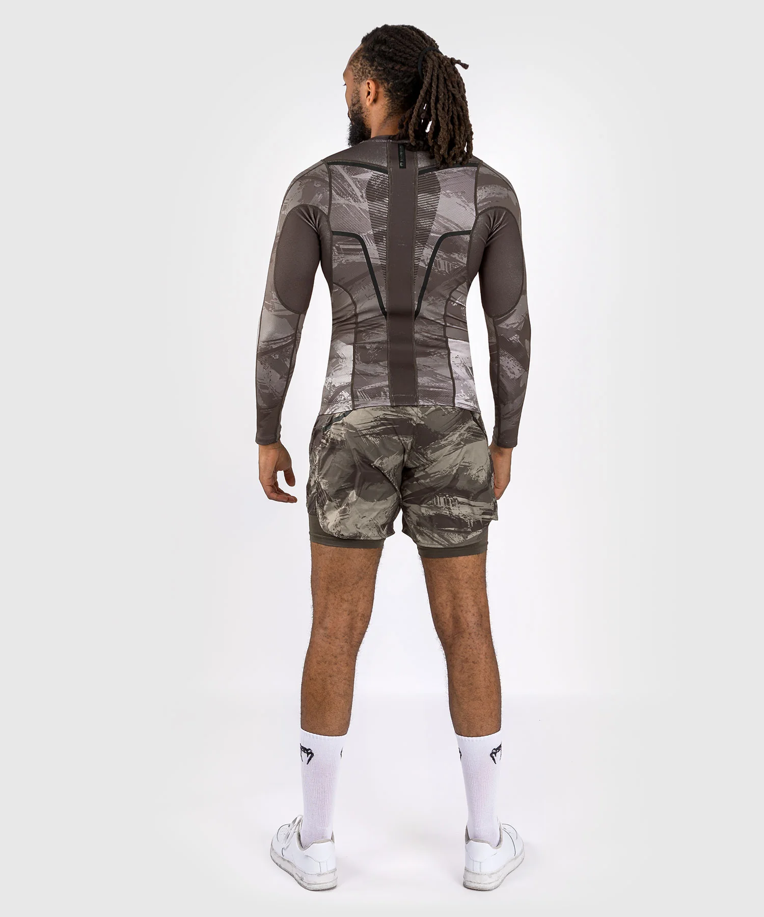 Venum Electron 3.0 Rashguard à manches longues - Sable - Image 2