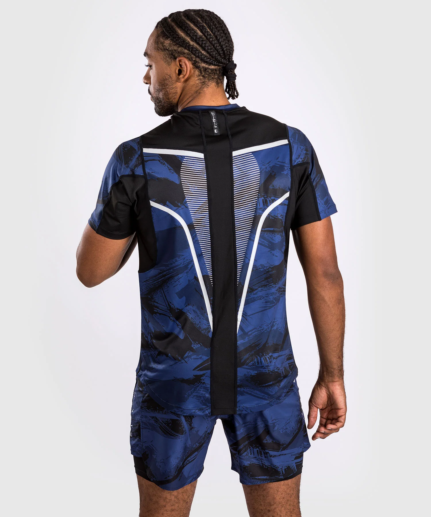 T-shirt Dry-Tech Venum Electron 3.0 - Bleu Marine - Image 4