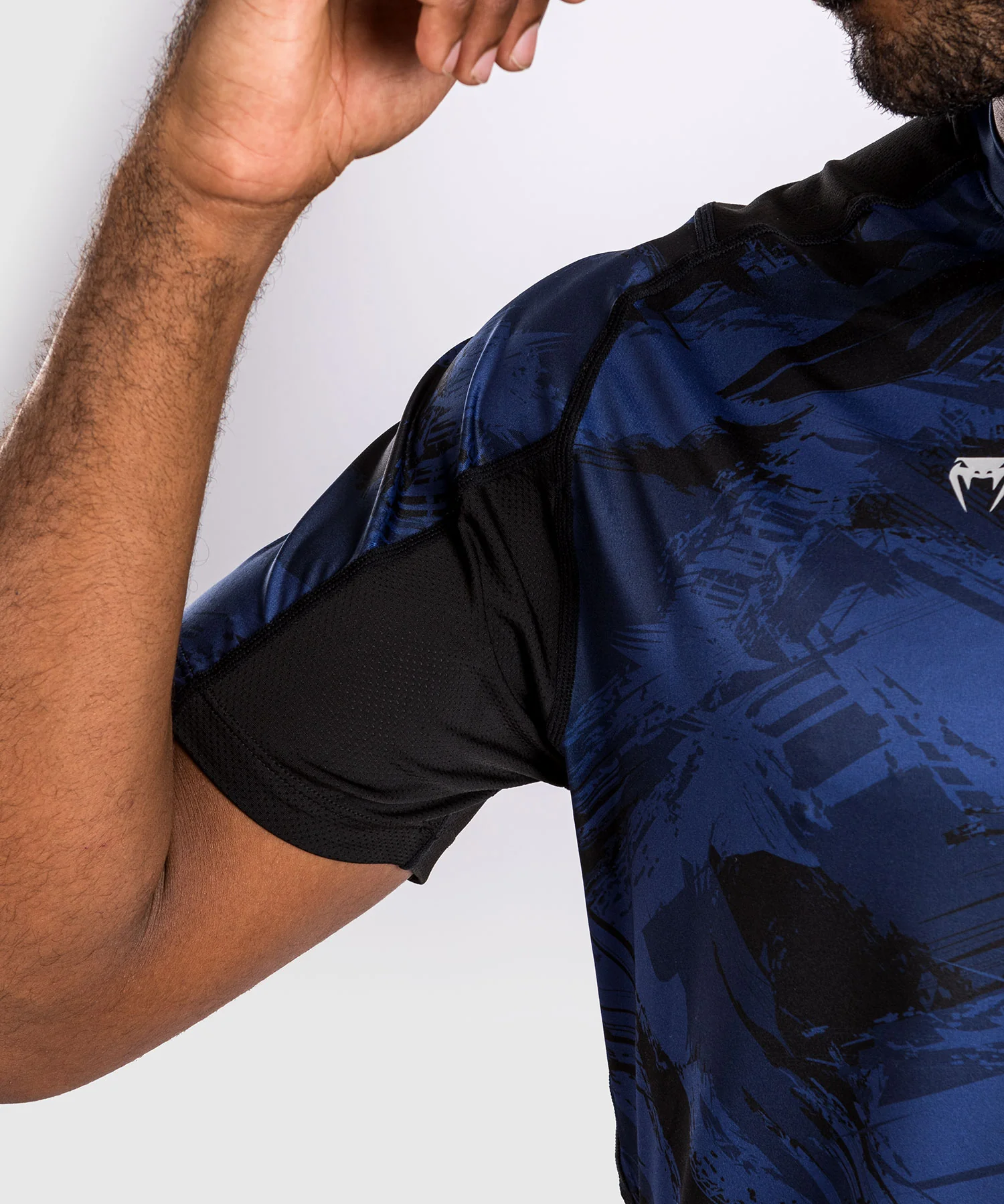 T-shirt Dry-Tech Venum Electron 3.0 - Bleu Marine - Image 5