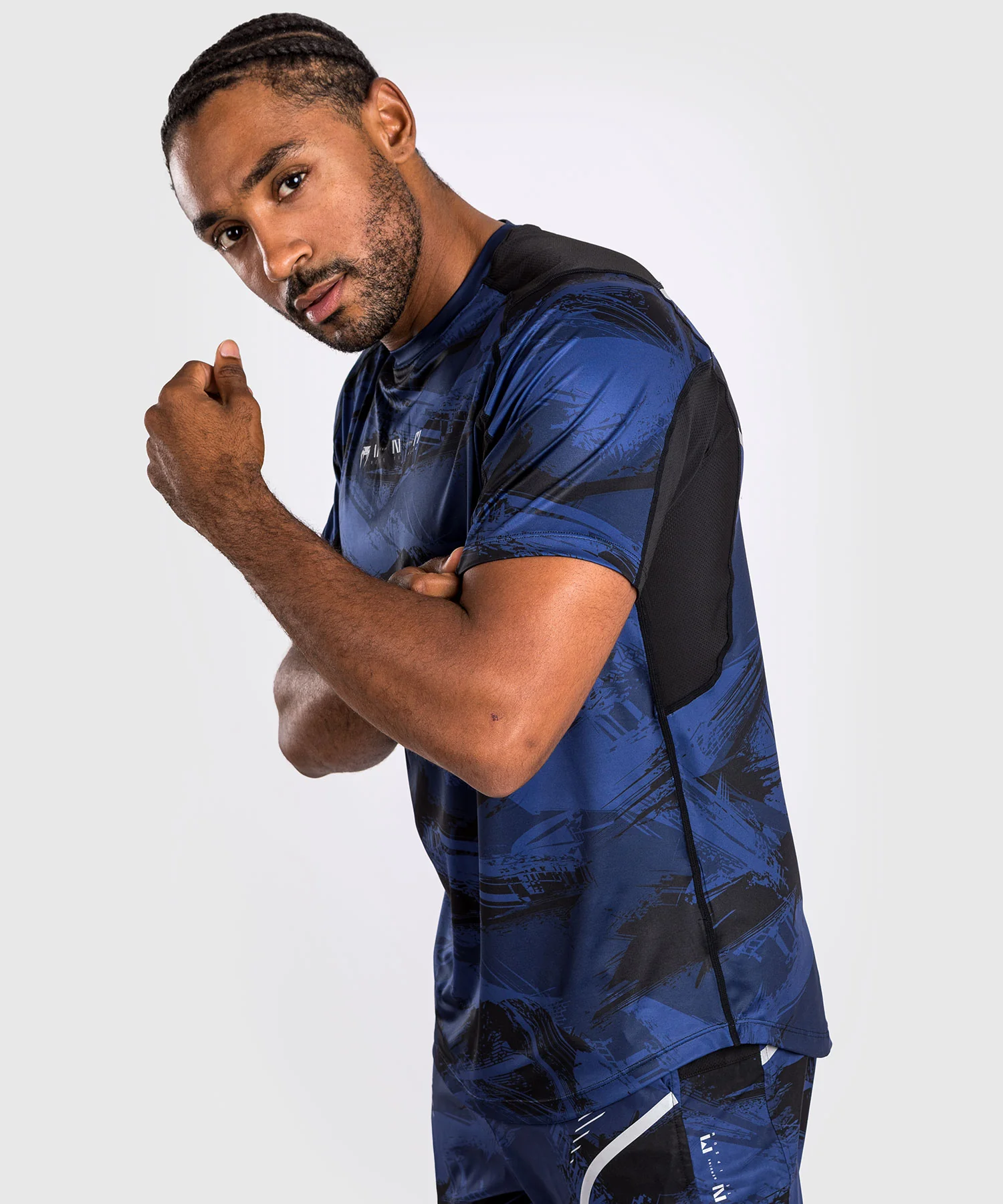 T-shirt Dry-Tech Venum Electron 3.0 - Bleu Marine - Image 7