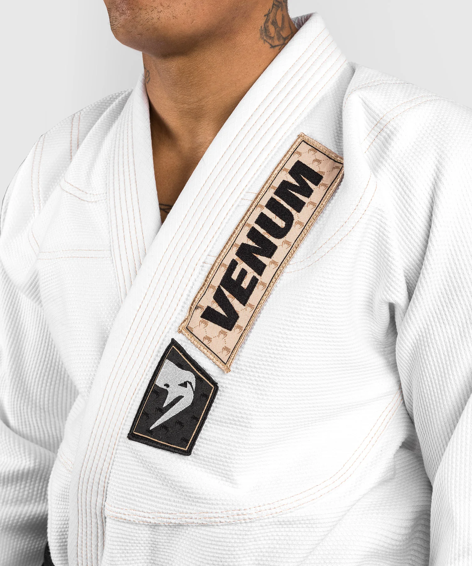 Venum Elite 4.0 Brazilian Jiu Jitsu Gi- Blanc - Image 7