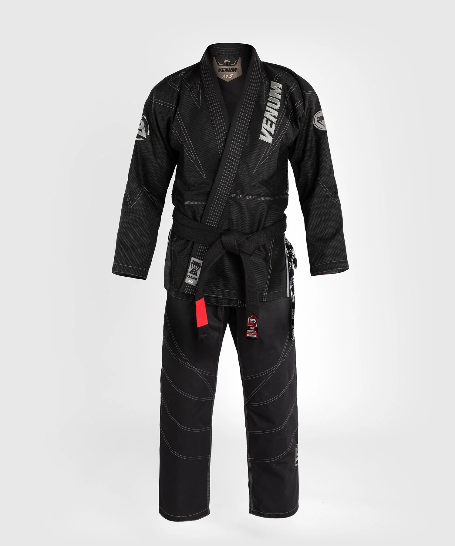 Kimono de BJJ Venum x Polaris - Noir/Gris - Image 2