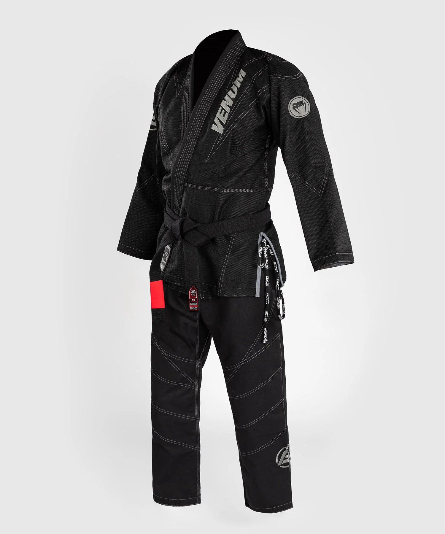 Kimono de BJJ Venum x Polaris - Noir/Gris - Image 6