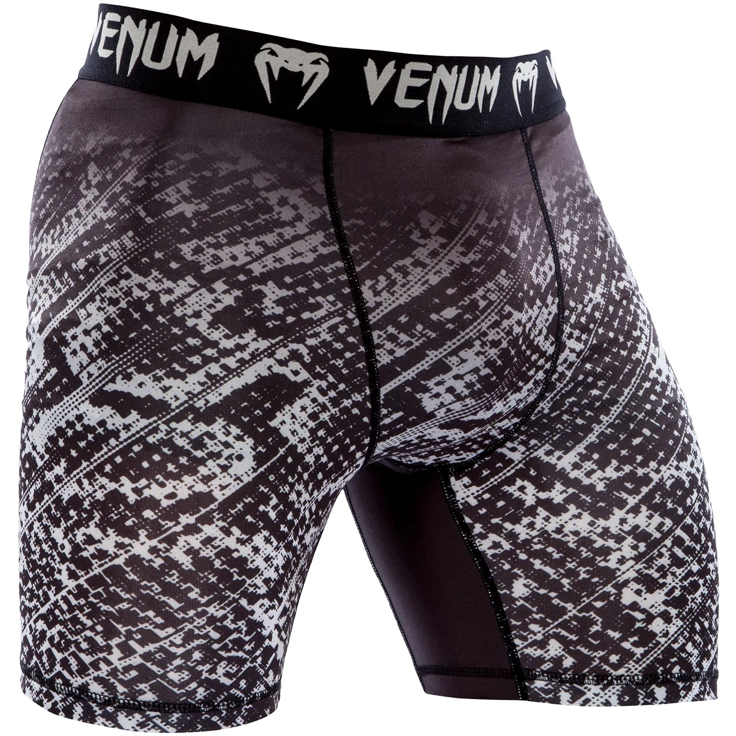 Venum Tropical Short de compression - Black/Grey - Image 2