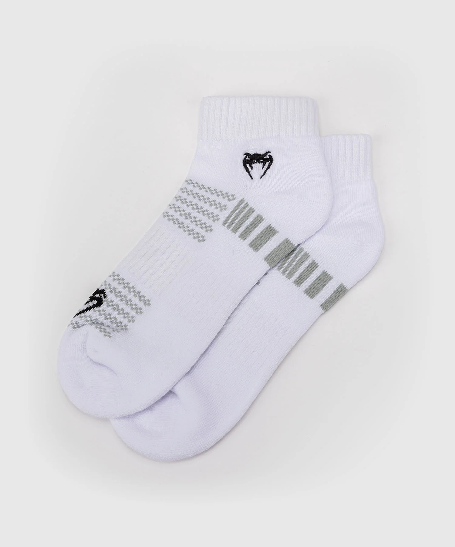 Pack de 3 Paires de Chaussettes Courtes Venum Vector - Blanc/Gris - Image 5