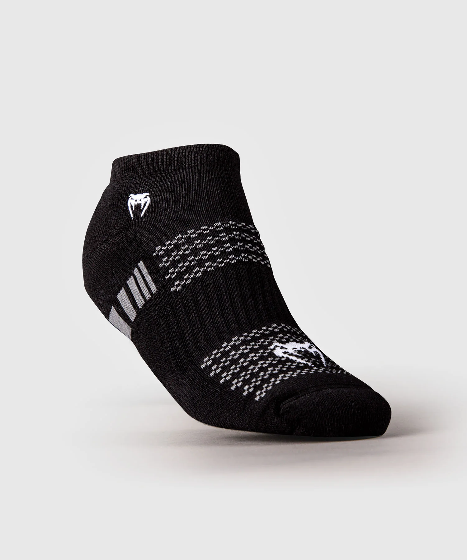 Pack de 3 Paires de Socquettes Venum Vector - Noir/Gris - Image 3