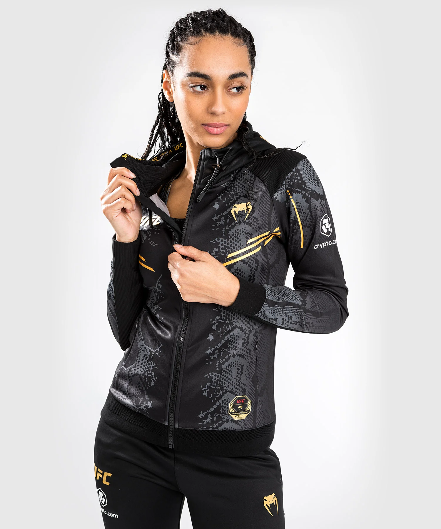 Veste à Capuche pour Femmes UFC Adrenaline by Venum Authentic Fight Night - Champion - Image 3