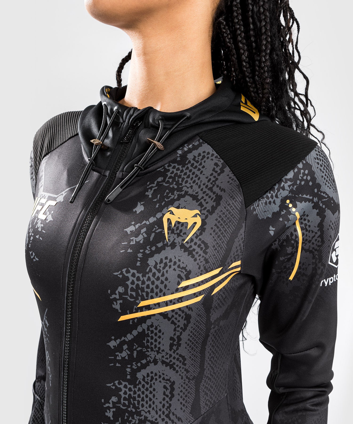 Veste à Capuche pour Femmes UFC Adrenaline by Venum Authentic Fight Night - Champion - Image 6