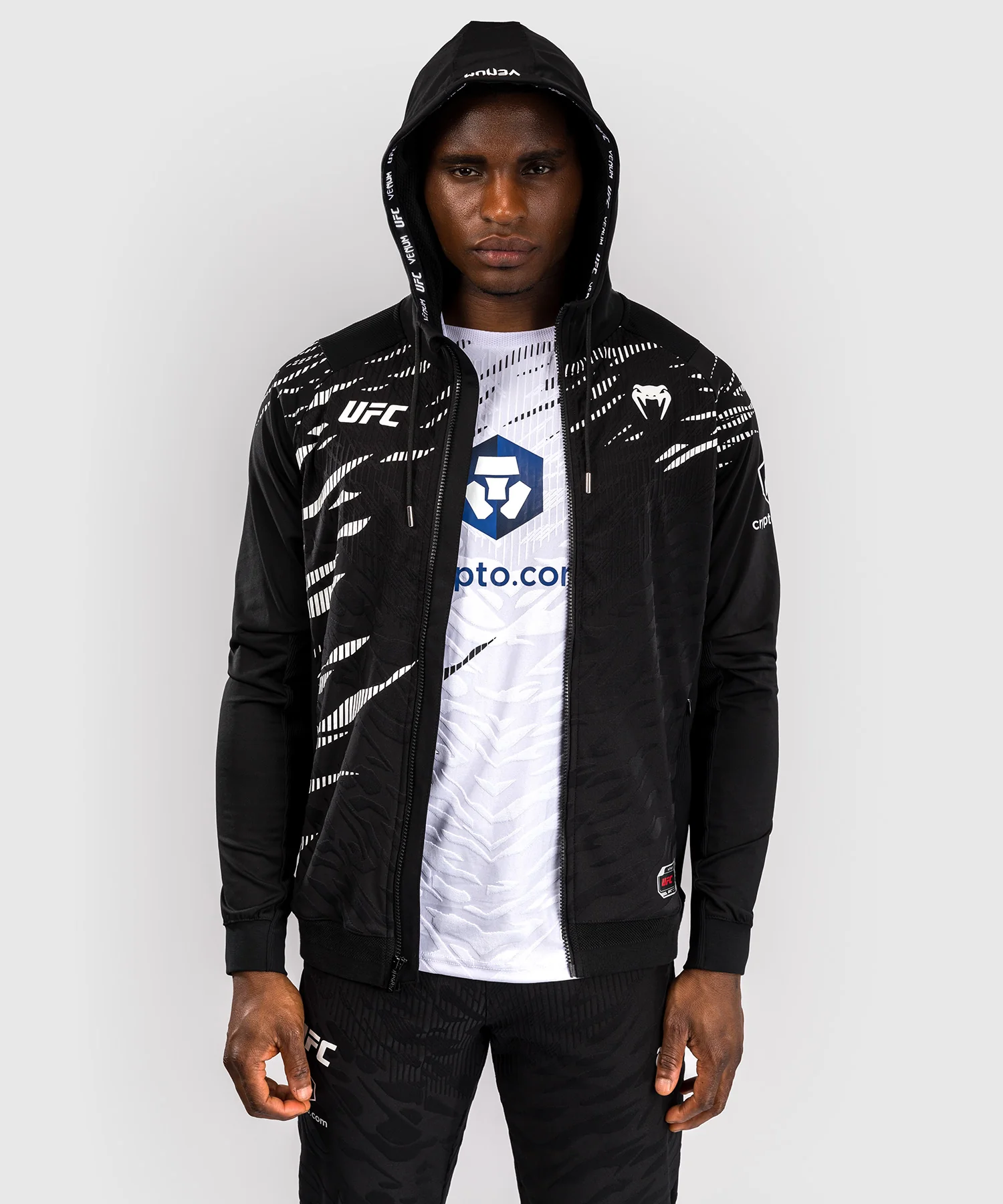 Veste à Capuche pour Hommes UFC Fusion by Venum Authentic Fight Night - Noir - Image 4