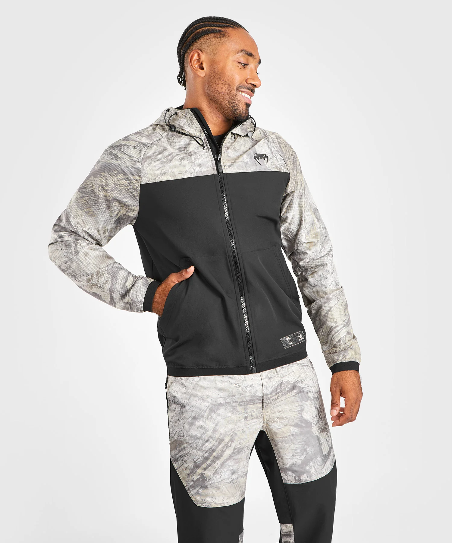 Veste à capuche Venum Laser XT Realtree - Noir/Camouflage Désert