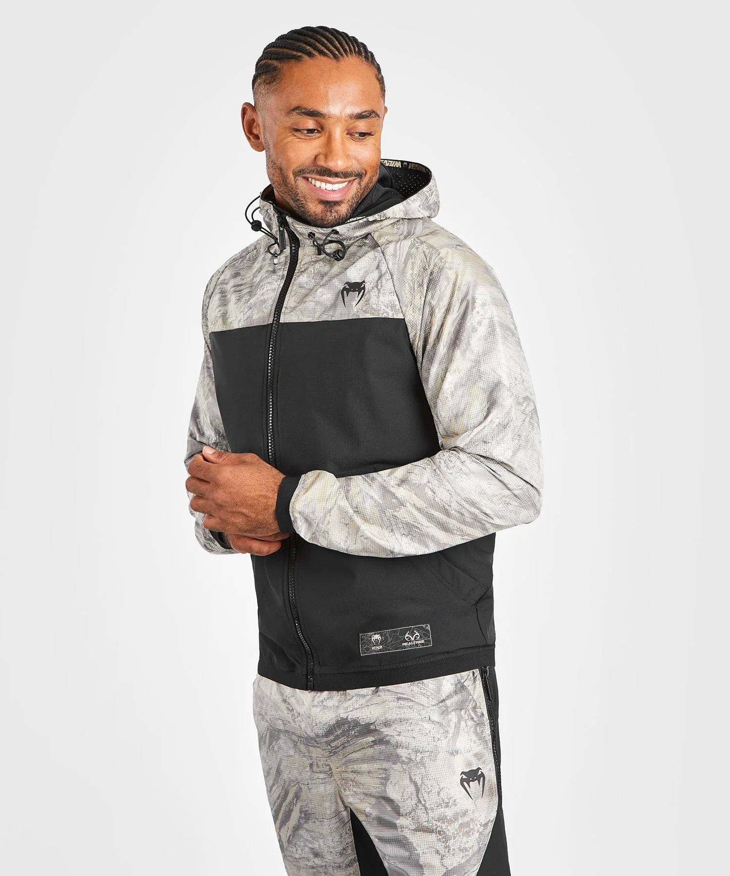 Veste à capuche Venum Laser XT Realtree - Noir/Camouflage Désert - Image 2