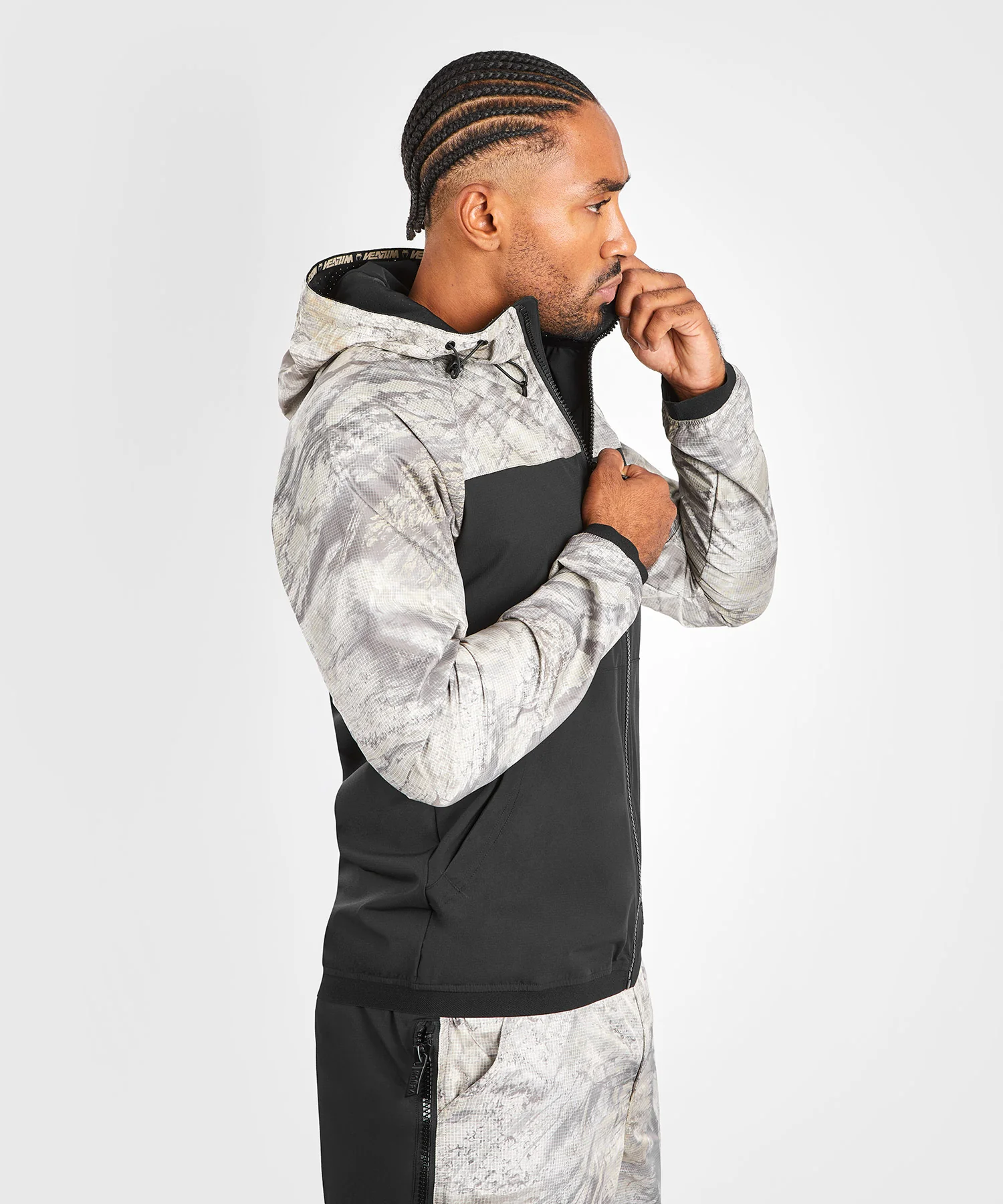Veste à capuche Venum Laser XT Realtree - Noir/Camouflage Désert - Image 5