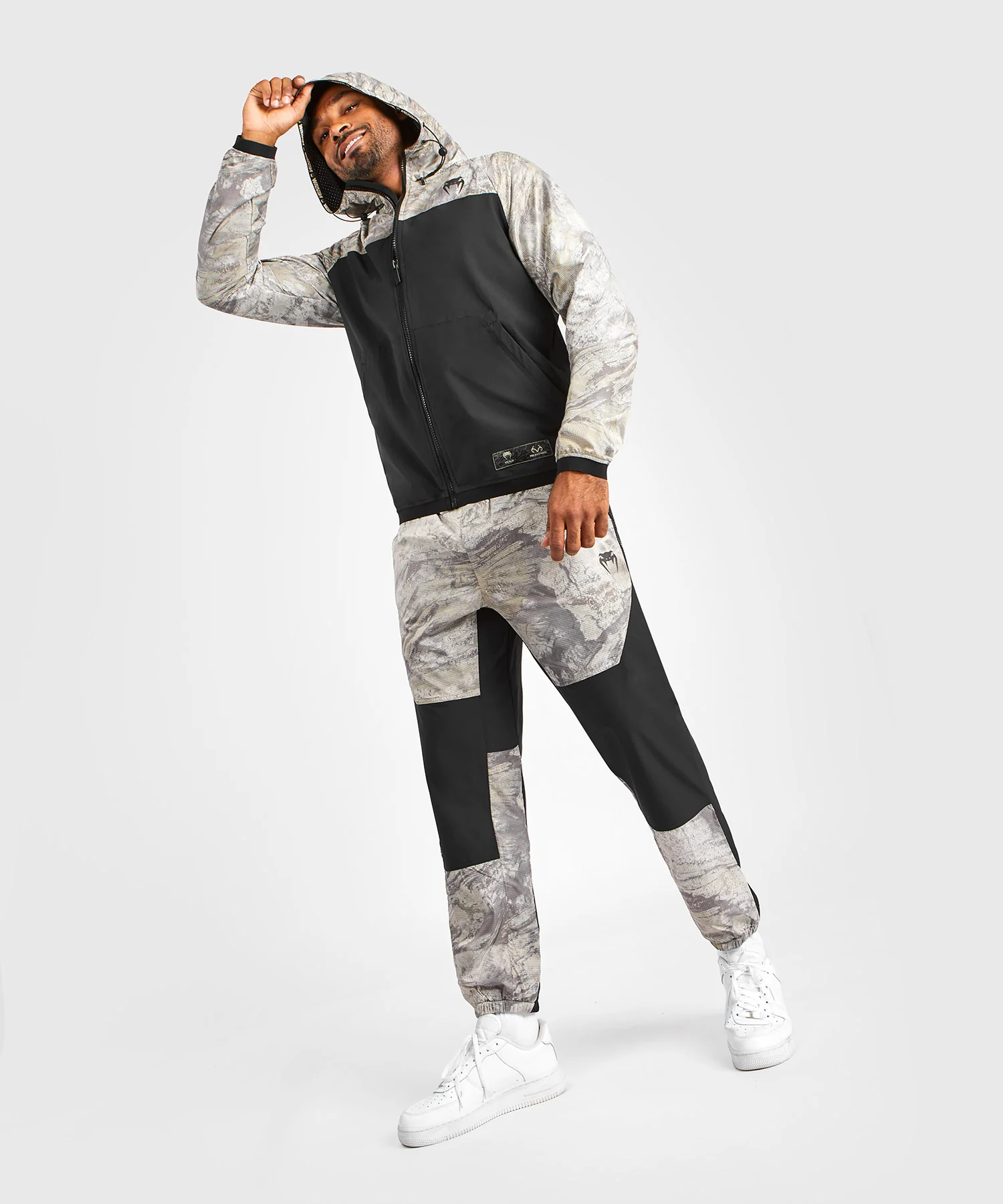 Veste à capuche Venum Laser XT Realtree - Noir/Camouflage Désert - Image 6