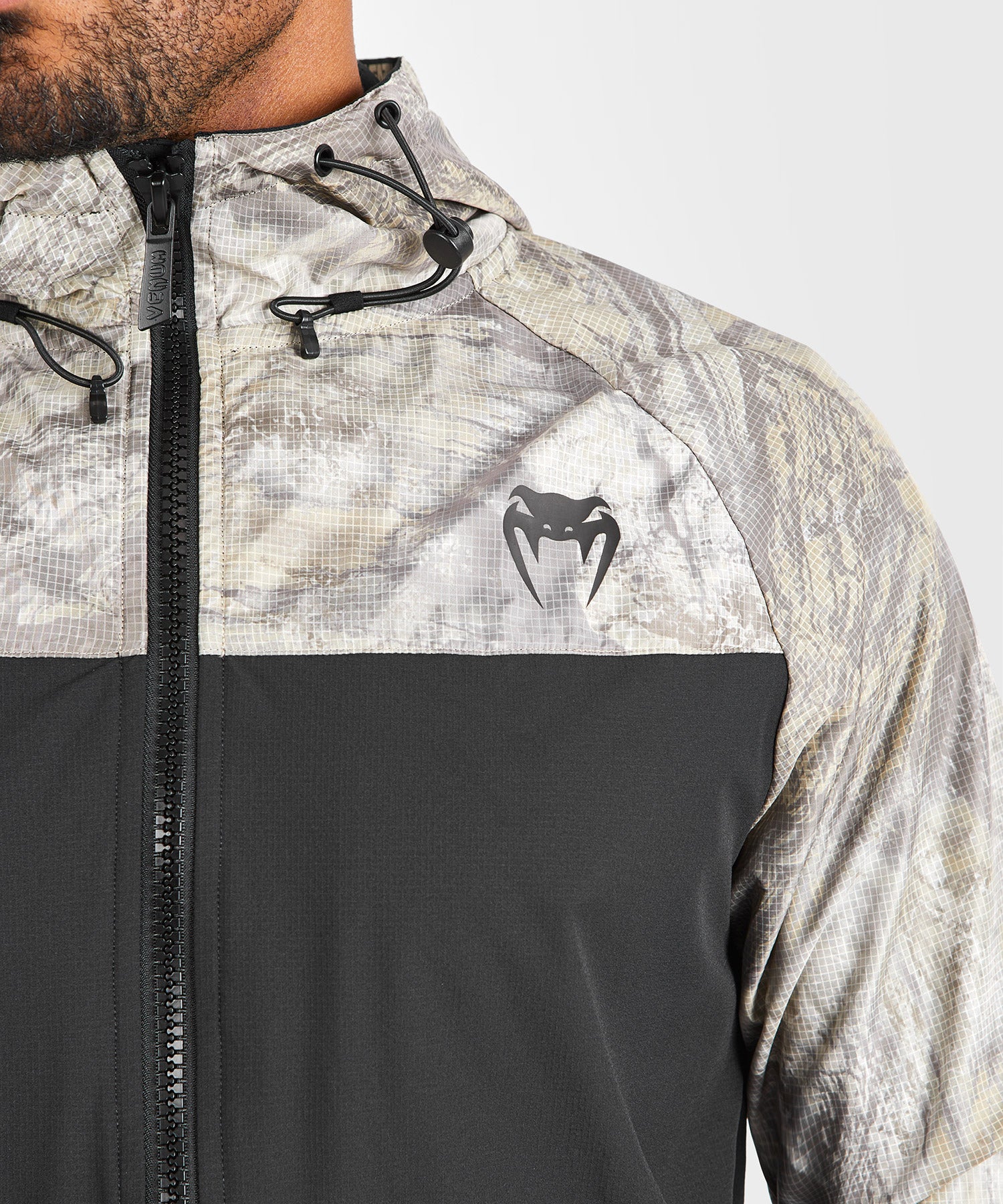 Veste à capuche Venum Laser XT Realtree - Noir/Camouflage Désert - Image 9