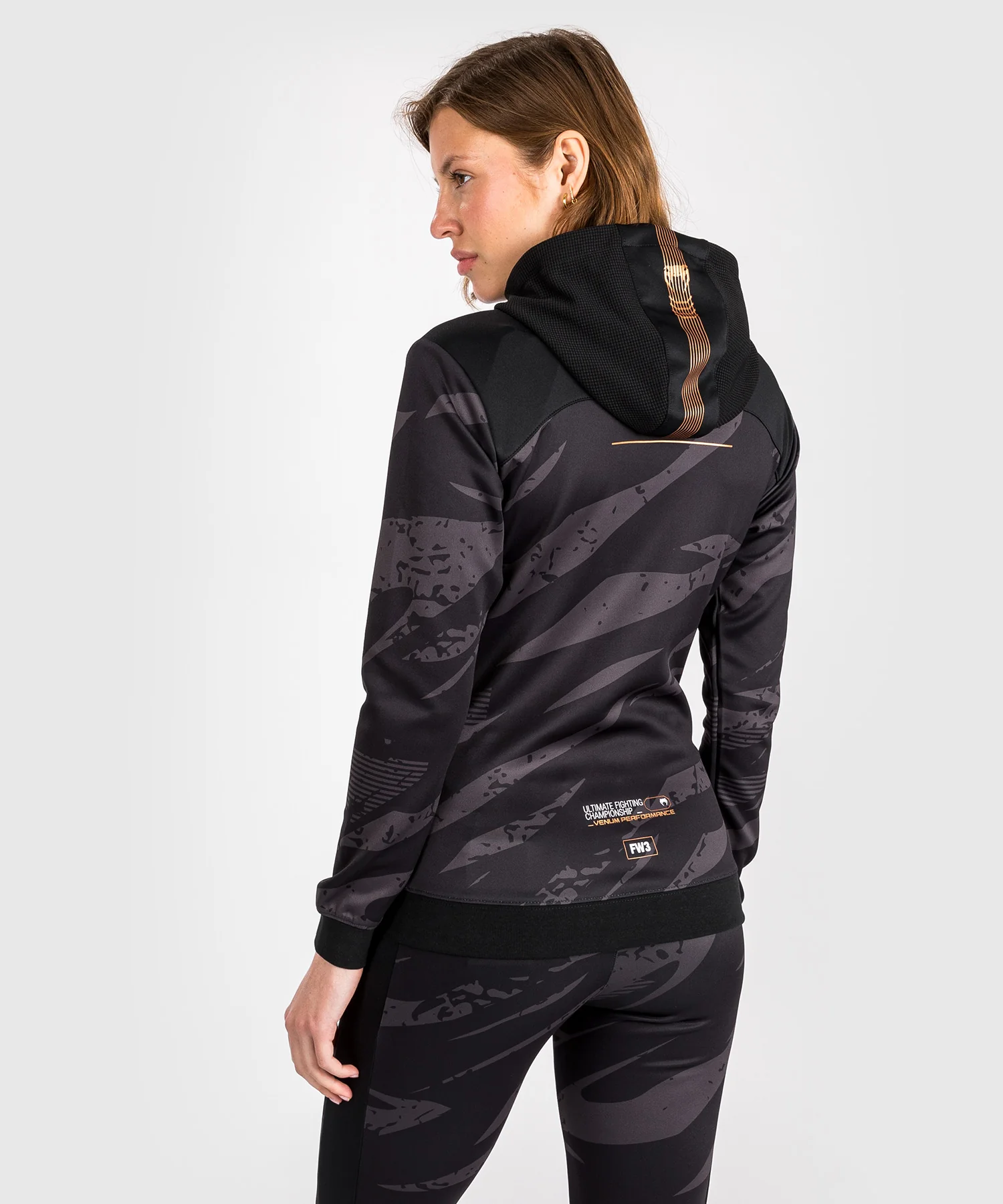 Veste À Capuche Zippé pour Femmes UFC Adrenaline by Venum Fight Week - Urban Camo - Image 3