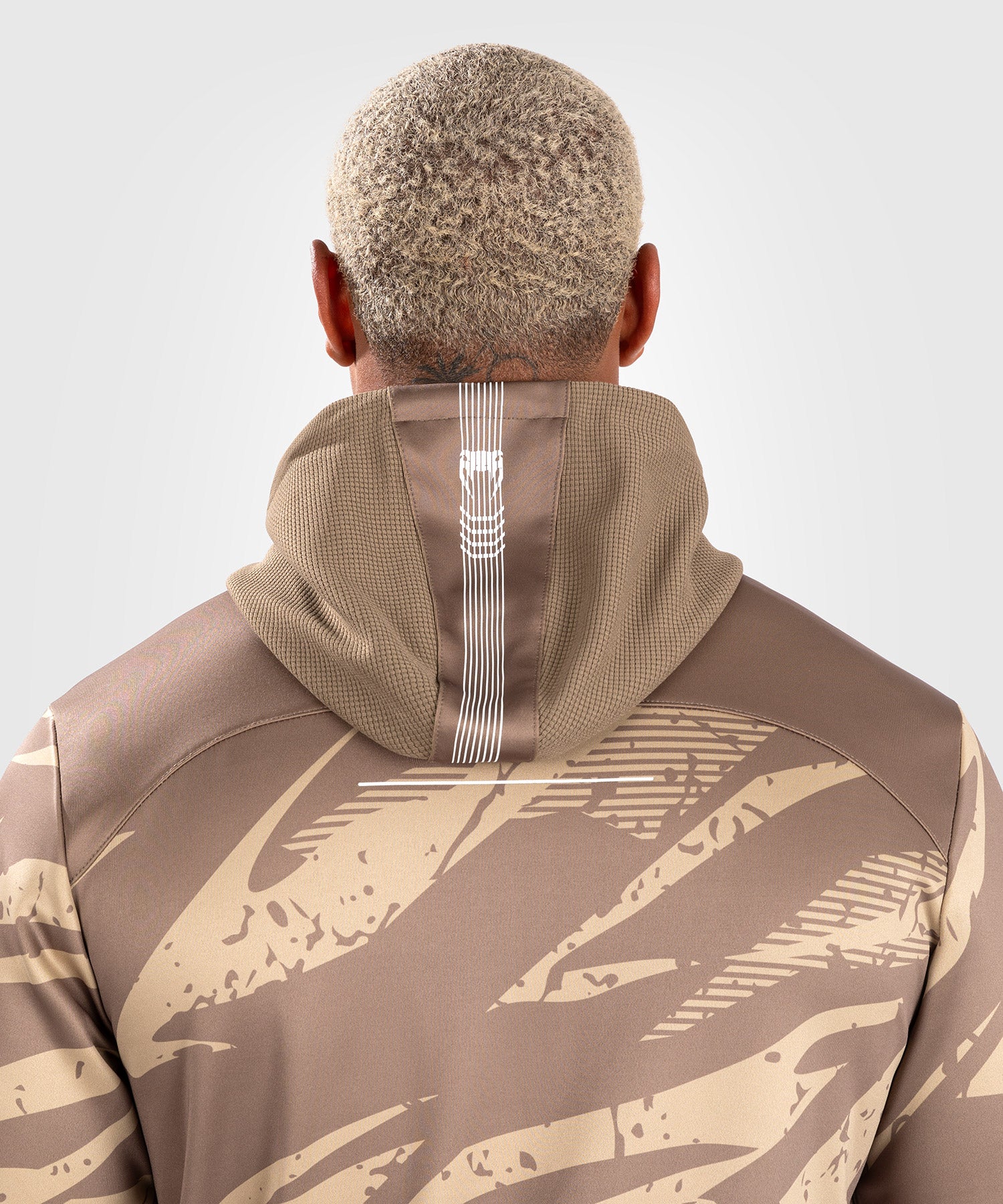 Veste À Capuche Zippé pour Hommes UFC Adrenaline by Venum Fight Week - Desert Camo - Image 9